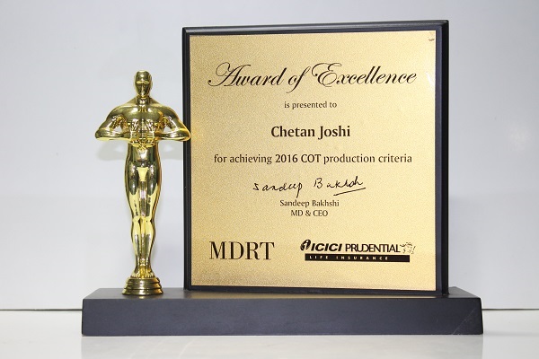 ICICI PRUDENTIAL-Achieved the COT criteria in 2016