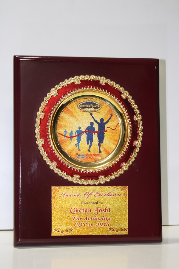 ICICI PRUDENTIAL-Achieved the COT criteria in 2015