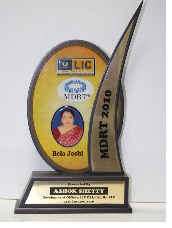 LIC - Achieved the MDRT criteria in 2010